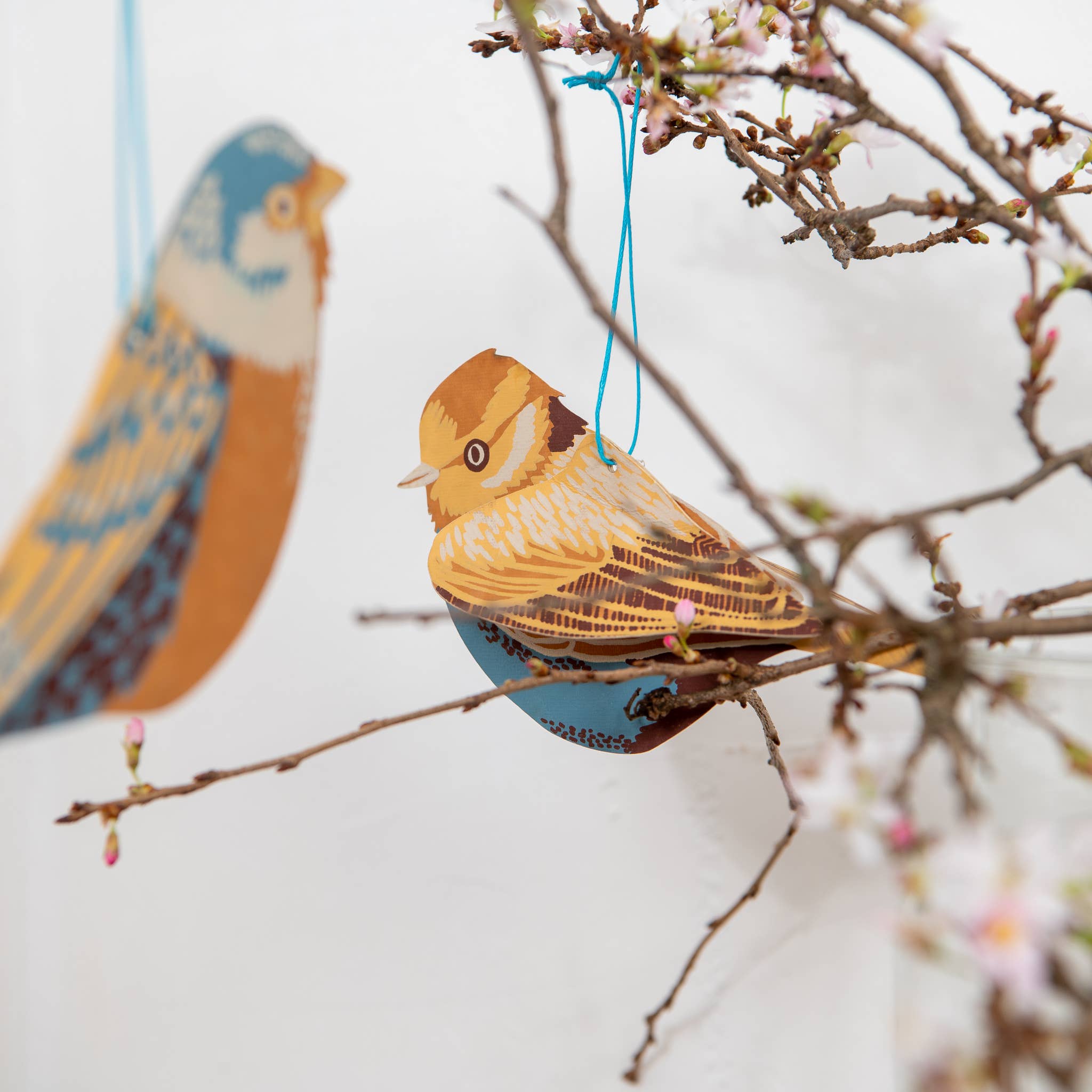 British Birds Paper Ornaments