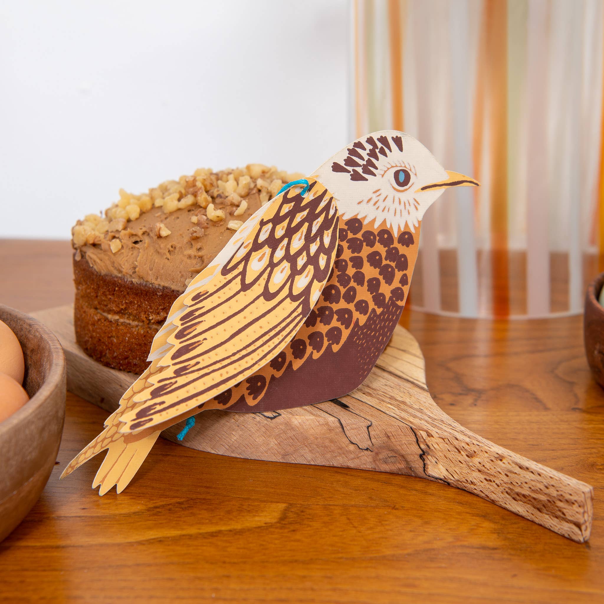 British Birds Paper Ornaments