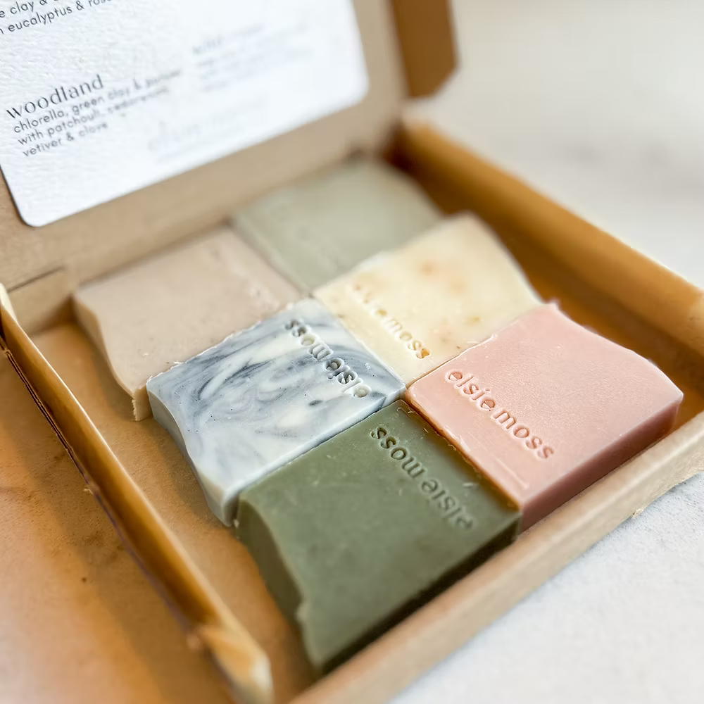 Set of Six Mini Soap Bars