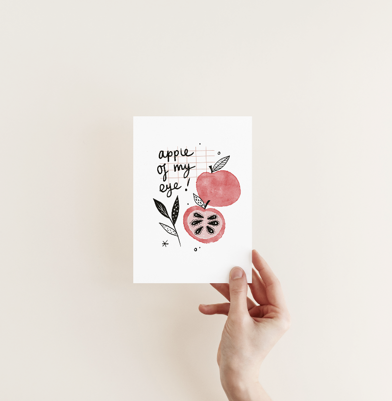 Apple of my Eye Card | Blank