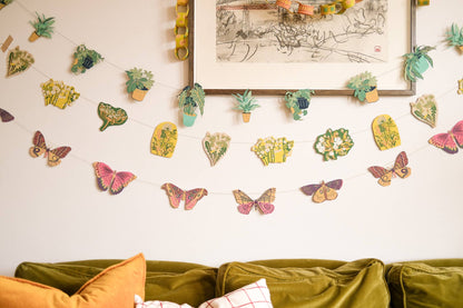 Houseplants Sewn Garland