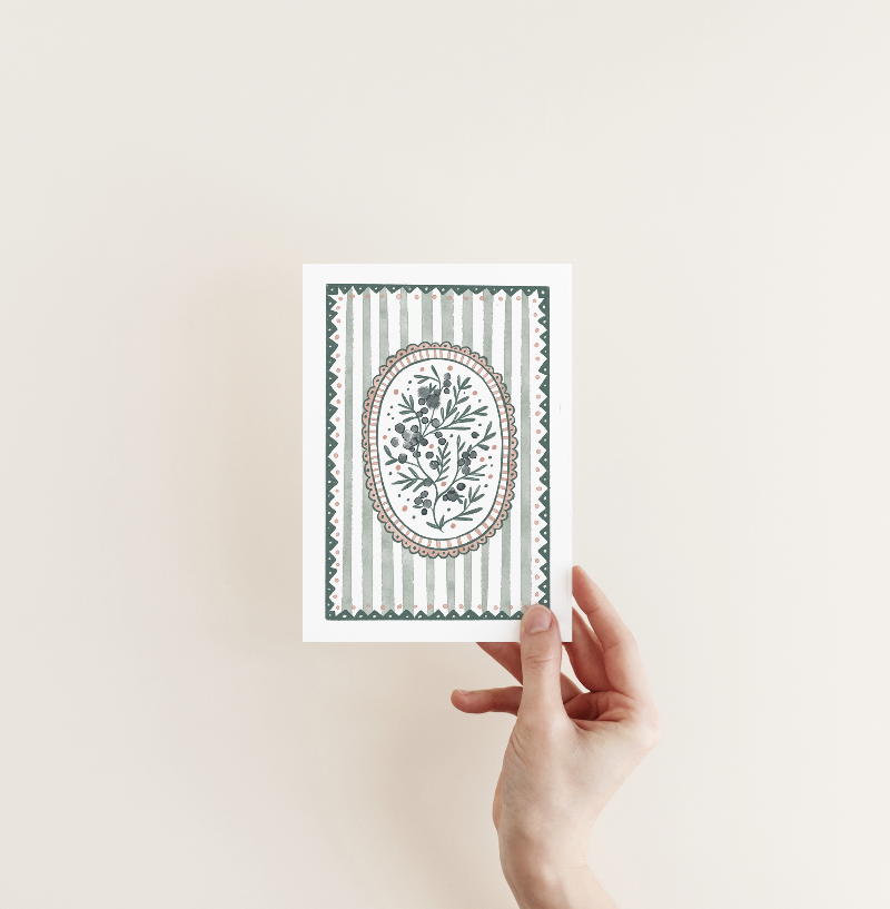 Blueberries &amp; Lace | Blank