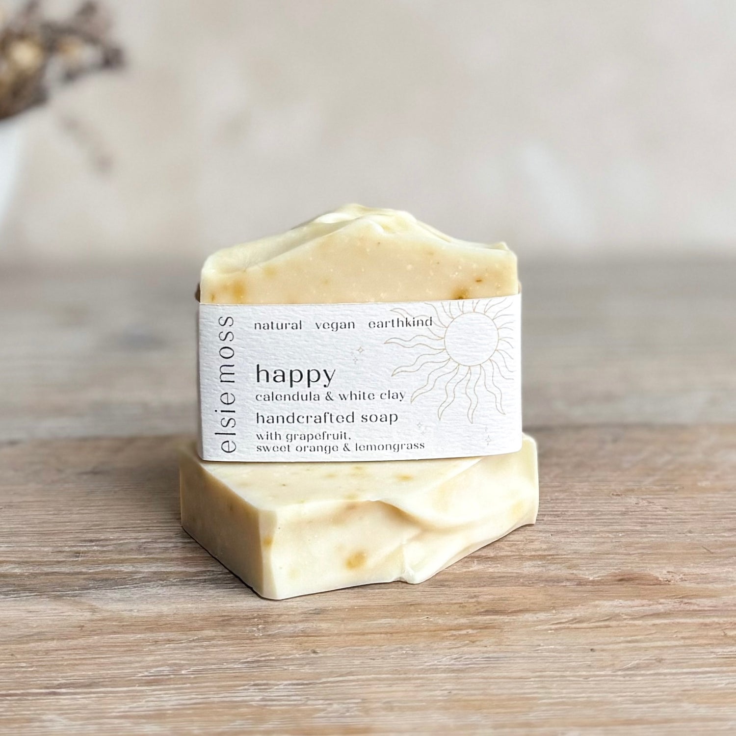 Happy soap bar