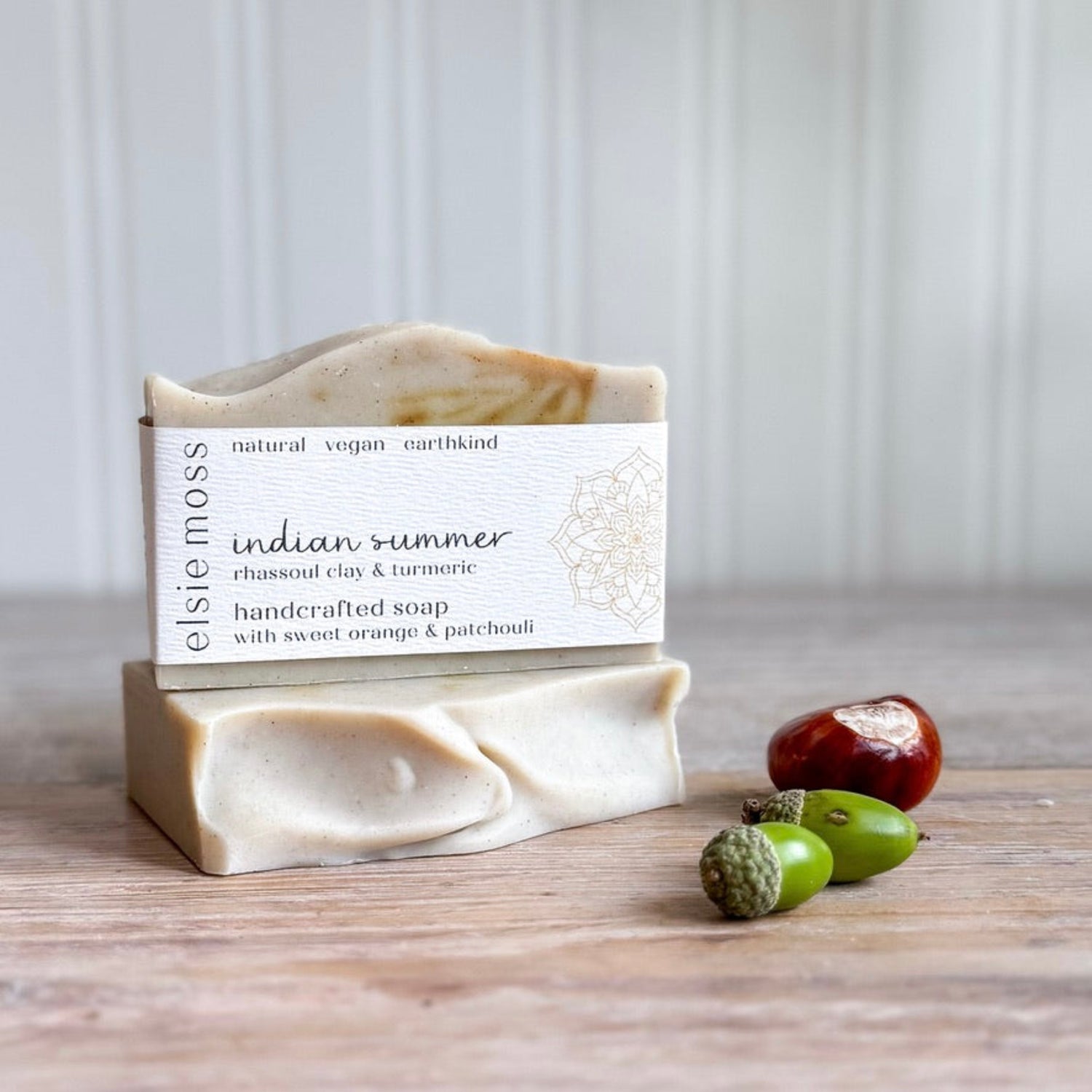 Handcrafted soap bar with &
