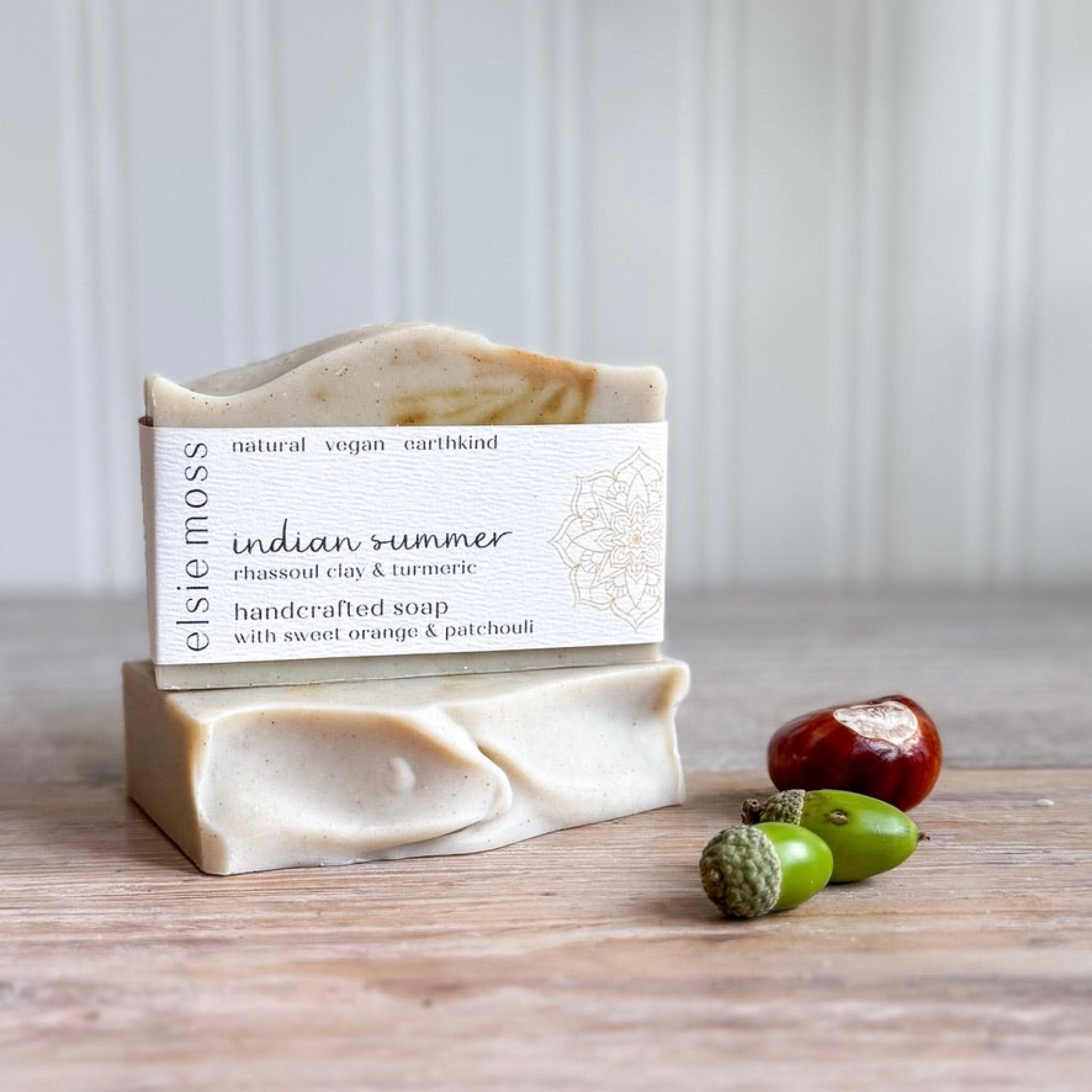 Handcrafted soap bar with &