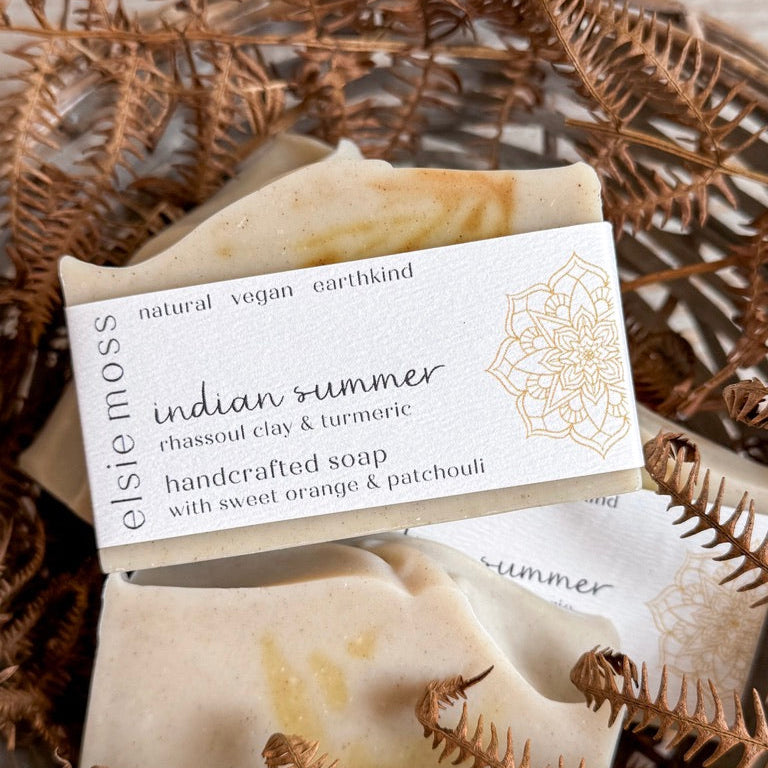 Handcrafted soap bar with &