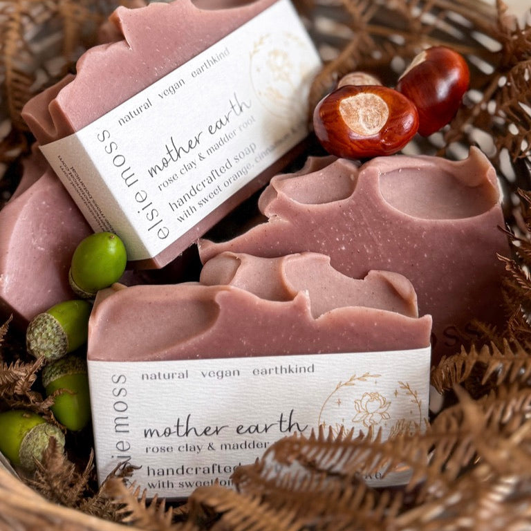 Three bars of soap with &