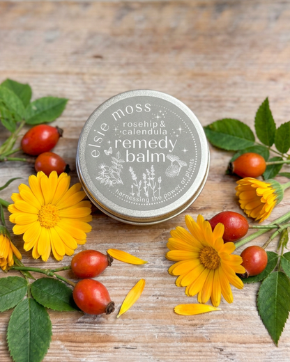 Rosehip and Calendula Remedy Balm