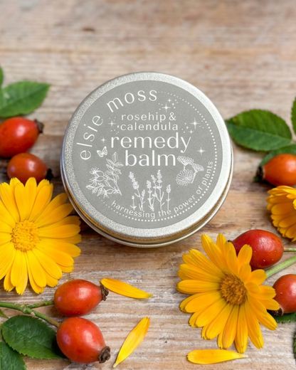 Rosehip and Calendula Remedy Balm