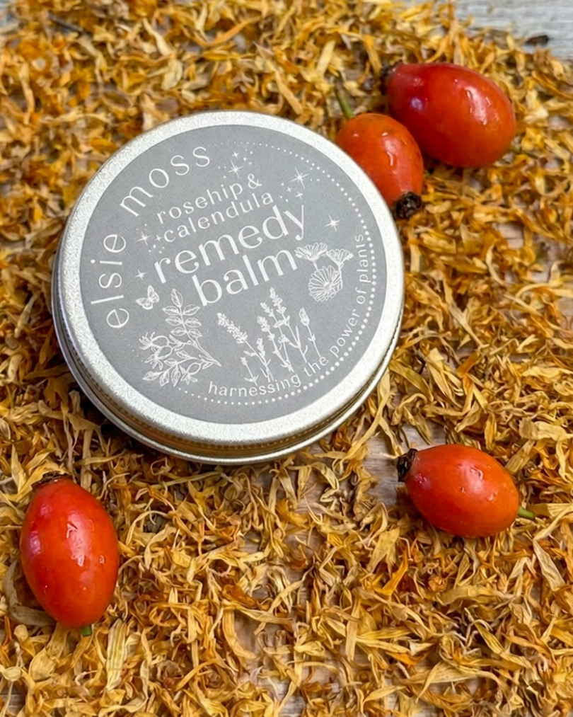Rosehip and Calendula Remedy Balm