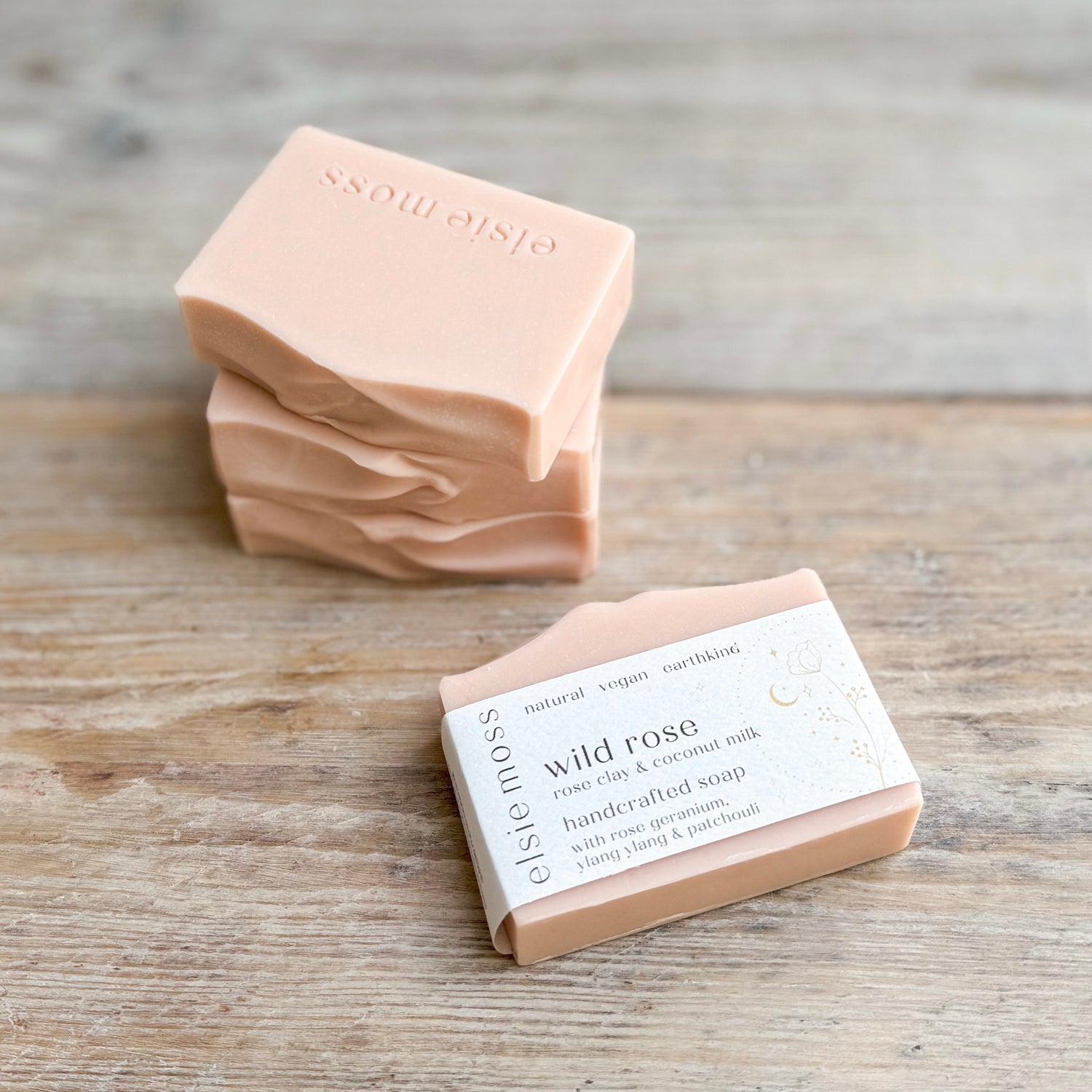 Wild rose soap bar