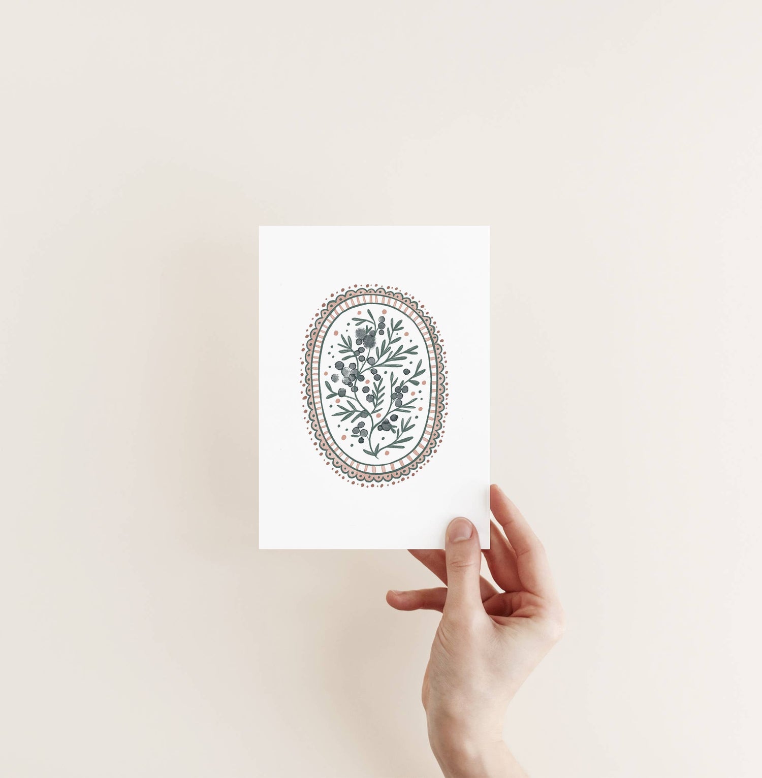 Blueberry Doily | Blank