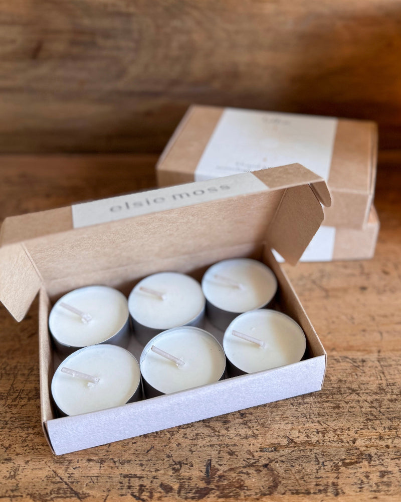 bx of six tea lights
