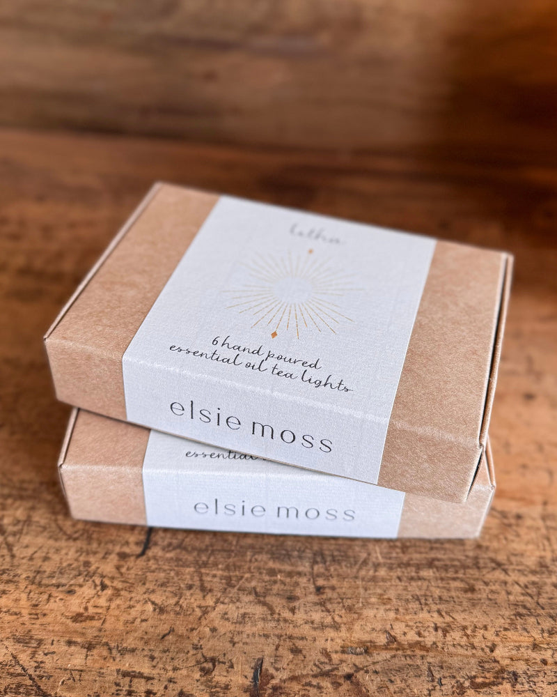 two boxes of tea lights