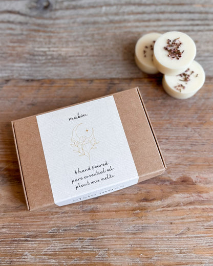 A kraft paper box labeled &