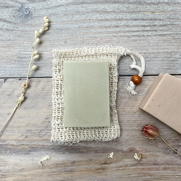 Natural Sisal Soap Pouch